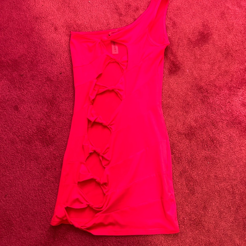 One-Shoulder Cutout Dress
